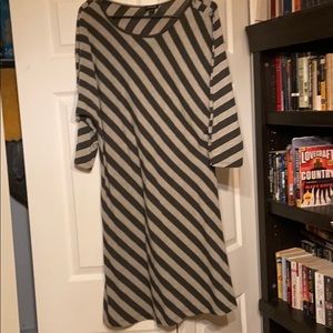 Pre owned black/gray dress
